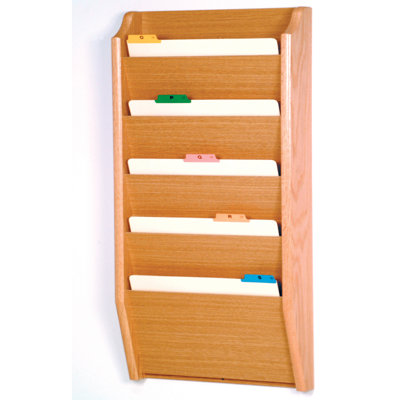 Wood Wall File Pockets