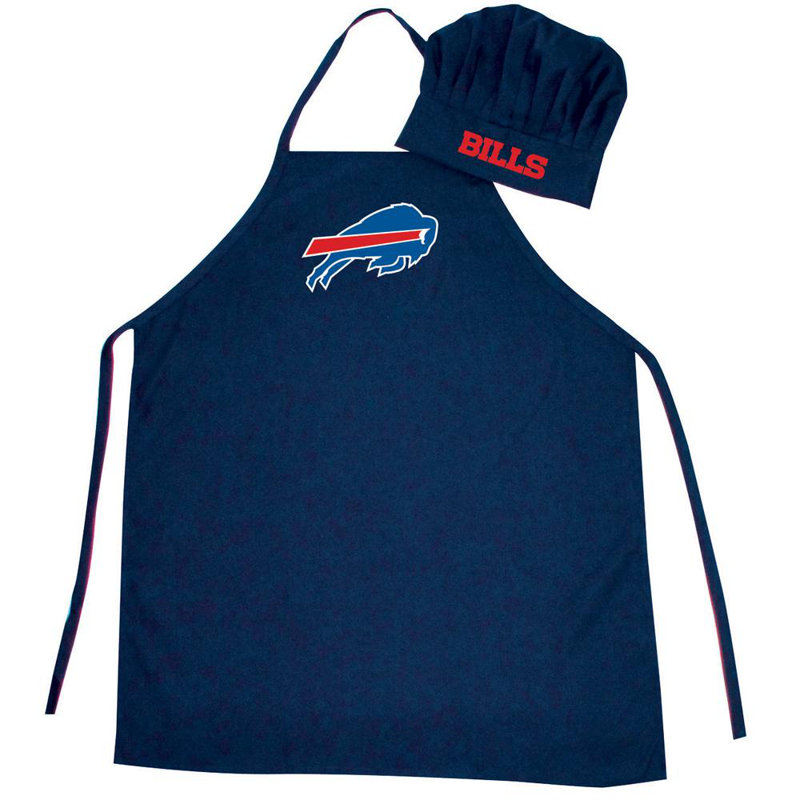 NFL No Pattern Apron Sets, Buffalo Bills