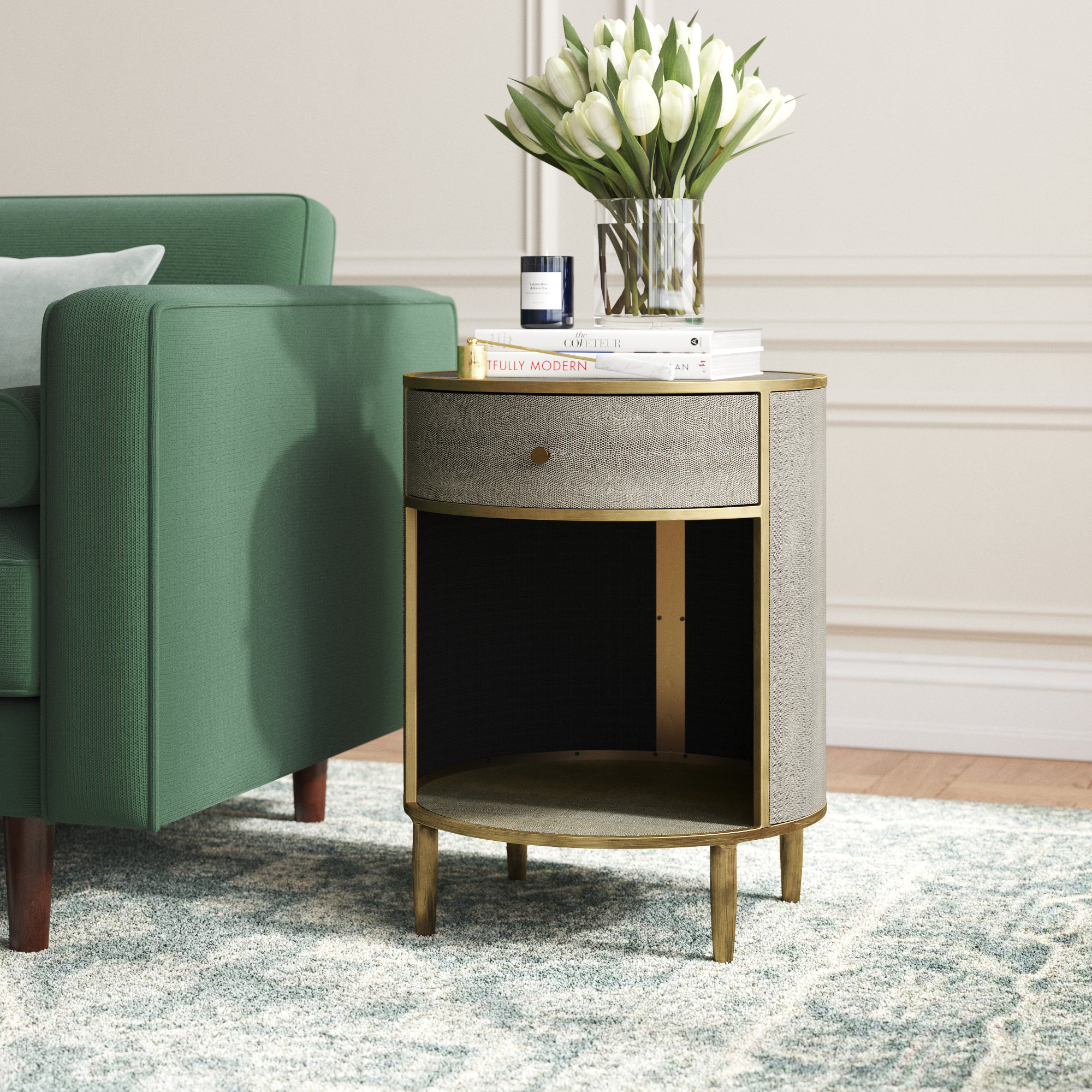 Willa Arlo™ Interiors Longbridge End Table with Storage & Reviews | Wayfair