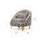 Chaise en velours 33 po Valorie-67546570