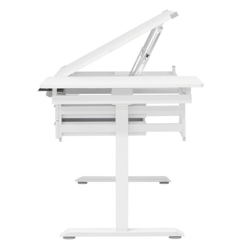 SD STUDIO DESIGNS Graphix II eLift Split Top Height Adjustable Drafting, Drawing Table