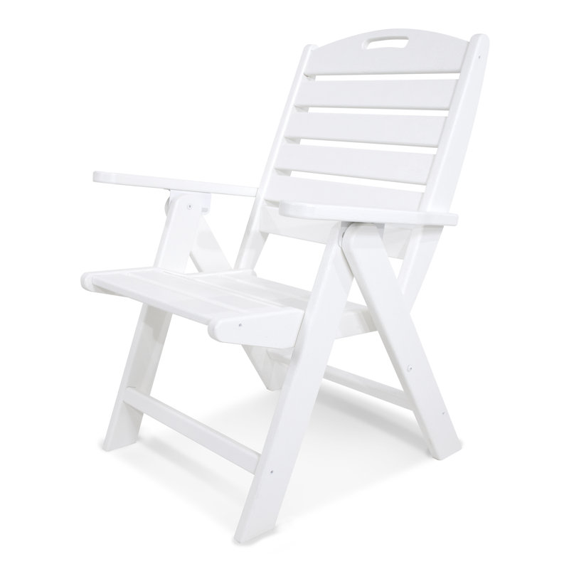 Chaise haute POLYWOOD, Blanc