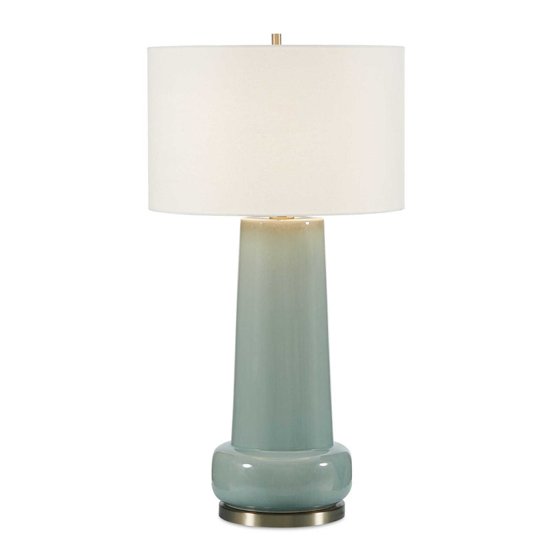 Lampe de table Claudin bleu aqua