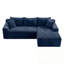 Canapé modulaire Cloud avec méridienne en L-636231834
