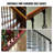 VEVOR Aluminum Alloy Baluster Shoes Square Balusters Baluster Wrought Spindles