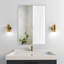 Idina Aluminum Framed Rectangle Wall Bathroom Mirror-826118793-826118792