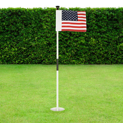 Mini-drapeau de golf pour cour arrière États-Unis