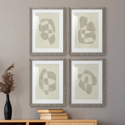 «Soft Shape I», ensemble de 4 reproductions de cadres photo