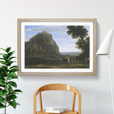 View of Delphi with a Procession by Claude Lorrain - Picture Frame Painting
