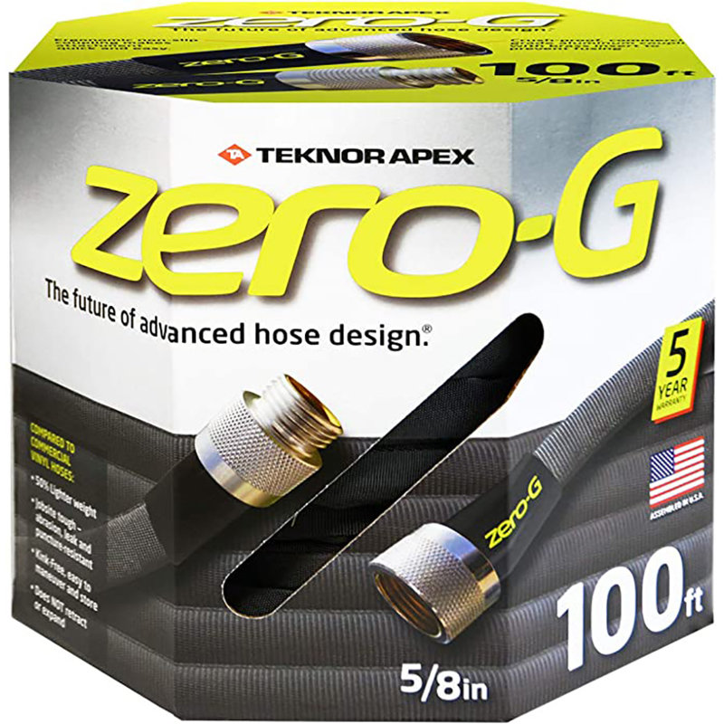5/8" zero-G Lightweight, Kink-Resistant Garden Hose 4001-100, 100'