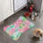 Trendy Spring Petals - 1 Piece Bone Shape Feeding Mat