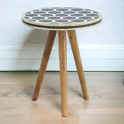 Solid Wood Accent Stool