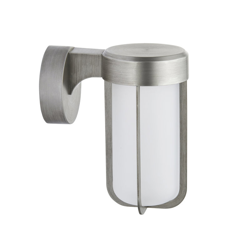 Sentry 1-Light Wall Outdoor Ip44 Lantern, Aged Pewter