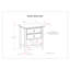 Table de chevet - Blanc-1791475948