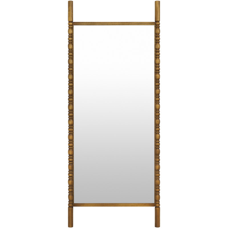 Miroir Galey Alix x Livabliss Bennet, 73 po x 30 po, Brown Wood