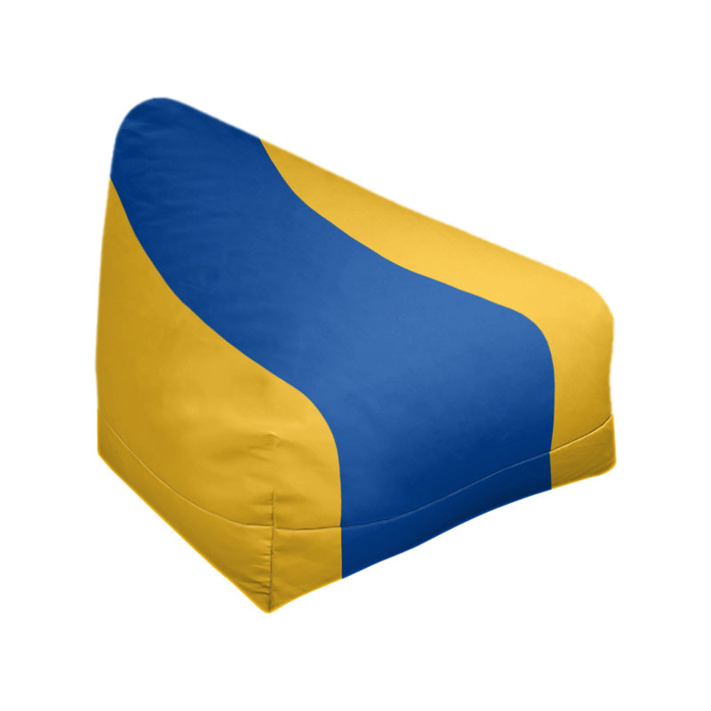 Sac de pois classique, H 30 po x l 27 po x P 27 po, Or / bleu royal