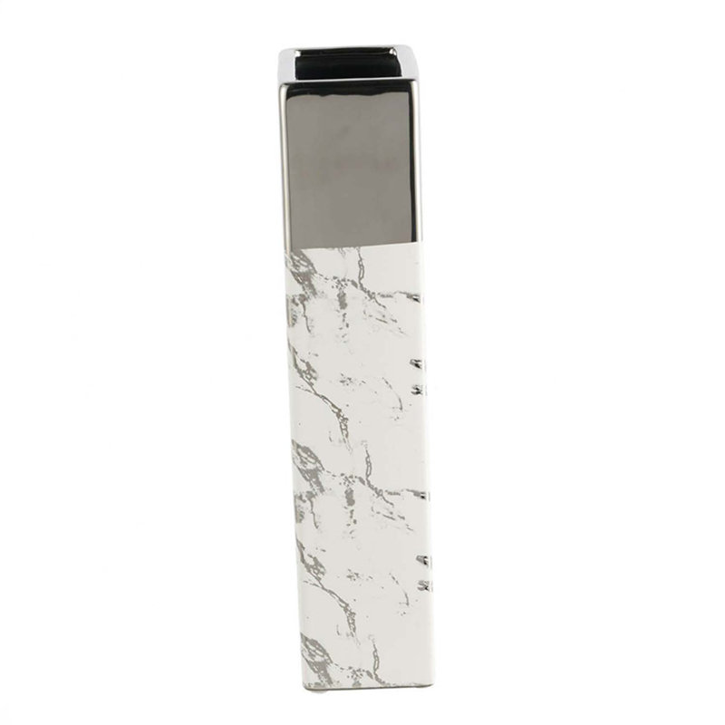Vase de table Mattice, H 7,5 po x l 6,9 po x P 3,5 po