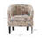 Munson 26.77" Wide Linen/Polyester Upholstered Barrel Chair-508310376
