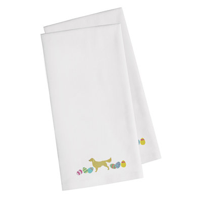 Cotton Embroidered Tea Towel Kitchen Towel
