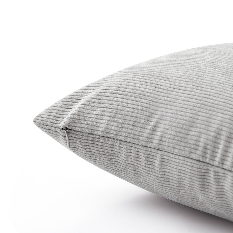 Dardel Velvet Scatter Cushion Cover, Silver