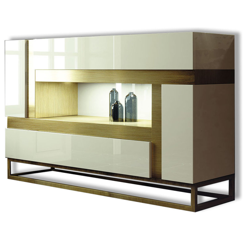 Saphire 59'' Sideboard, High Gloss