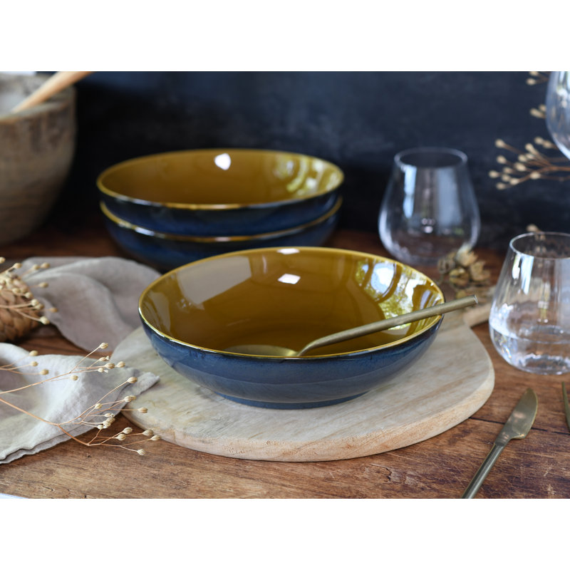 Mallorca 950ml Stoneware Pasta Bowl