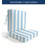 3" Deep Seat Chair Cushion Stripe Border Frame - Water-Resistant-1825945917-1825945916