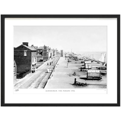 Aldeburgh, The Parade 1906 - Single Picture Frame Print
