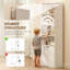 Bibliothèque moderne à 4 niveaux Latitude Run® avec portes et armoire de rangement pour bureau à domicile-1318123414