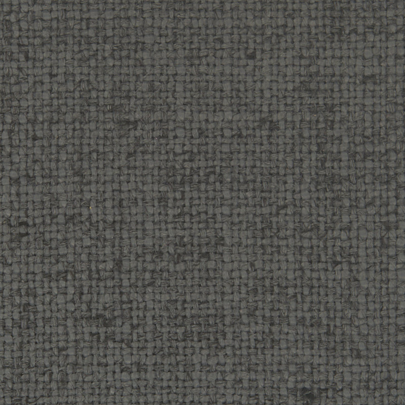 Tête de lit tapissier Tilly, Grand, Lin gris anthracite texturé Zuma