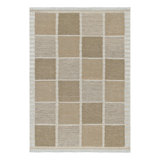 Rug & Kilim’S Scandinavian Rug With Beige-Brown Geometric Patterns