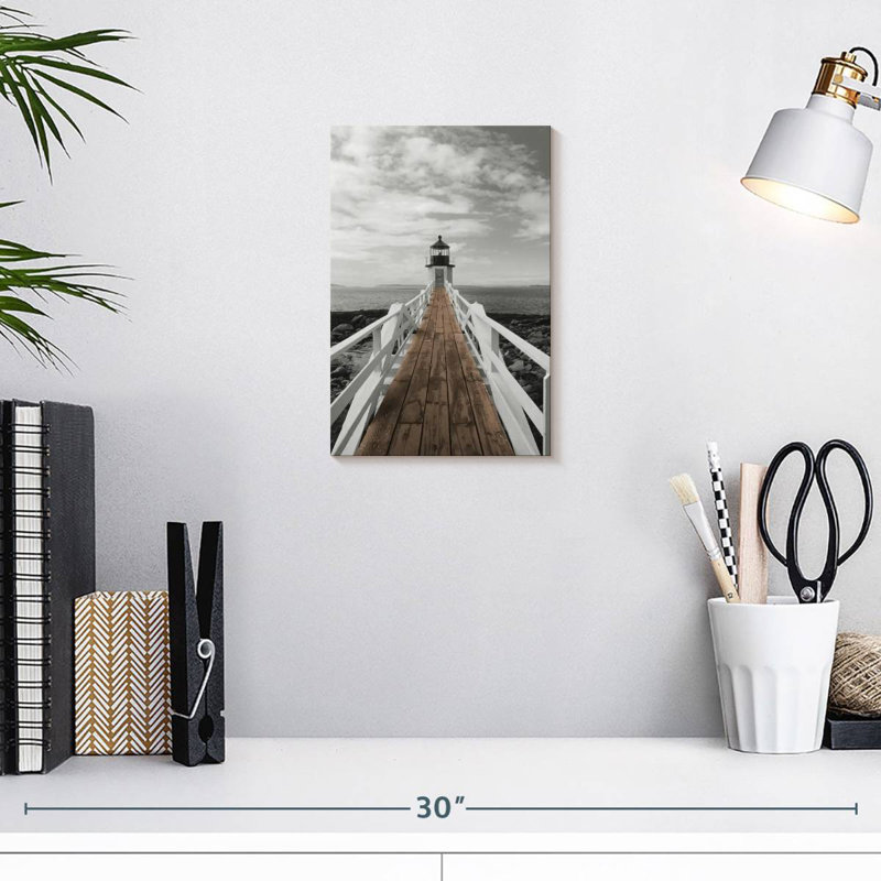 Aime Port Clyde Lighthouse, 12" H x 8" W