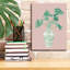 «Palm Chinoiserie 3 Pink Green V2» par Danhui Nai, art mural sur toile-1540360237