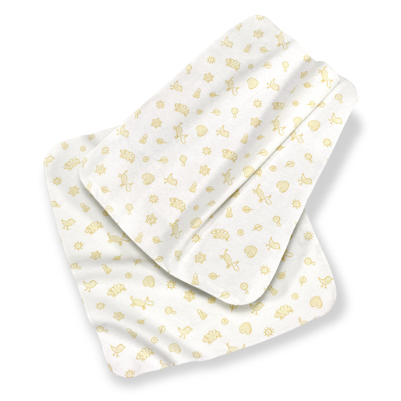 Kailyn Animals Friends Diaper Stacker, White