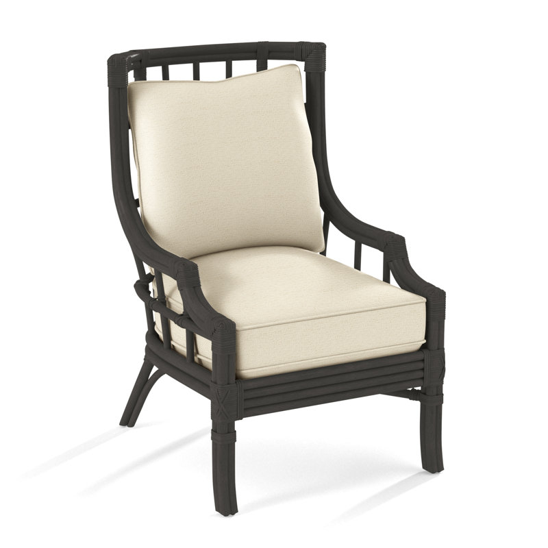 Seville Armchair, Ivory Crypton Performance; 0886-91, Bisque