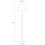 Lampe sur pied 63 po Jacksonville