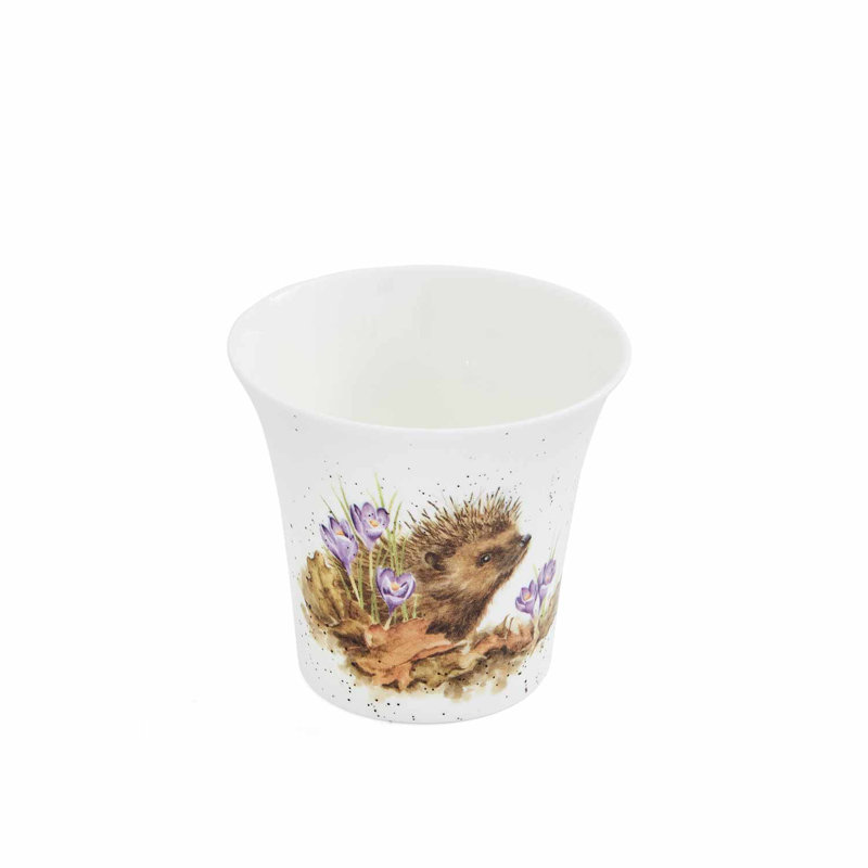 Classic Wrendale Designs  - Flower/Herb Pot (Hedgehog)