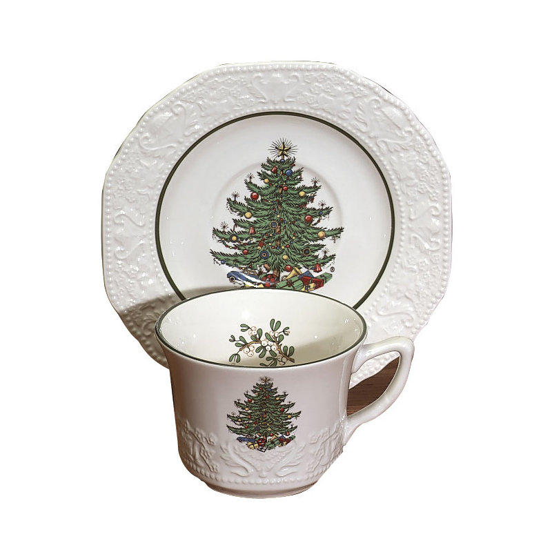 Tasse à thé et soucoupe Leyte Dickens