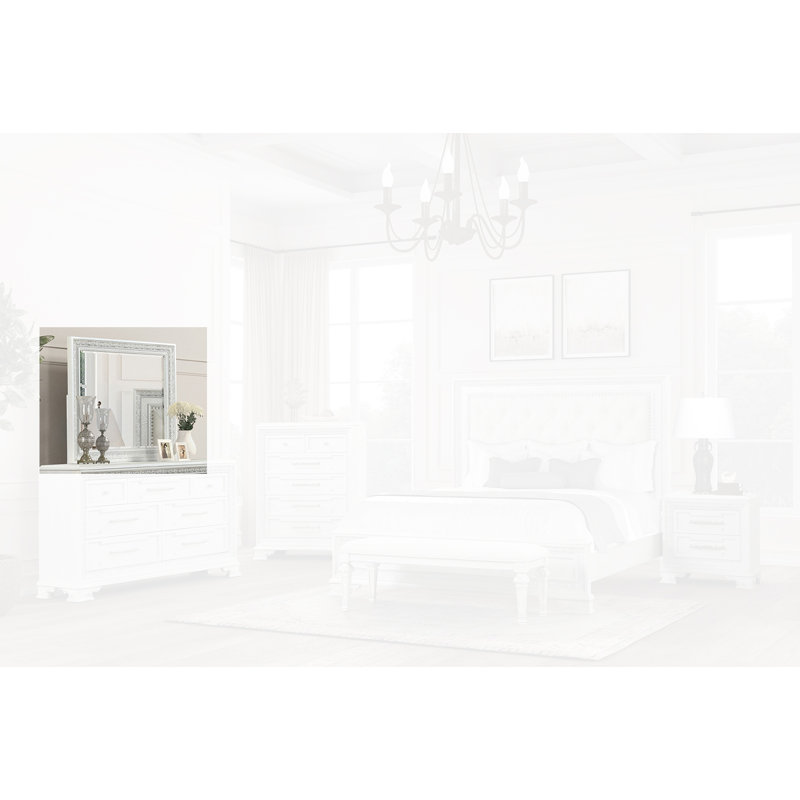 Miroir de commode Lukeshia