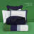kate spade new york Color Block King Comforter Set, 300 Thread Count and 100% Cotton Cover, All Season 3 Piece Reversible Bedding Set, Machine Washable, Navy, Green and White -119812797-109424214