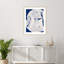 «Paper Sculpture Abstract» par Little Dean, reproduction d'art encadrée sur bois-100477745-100477748