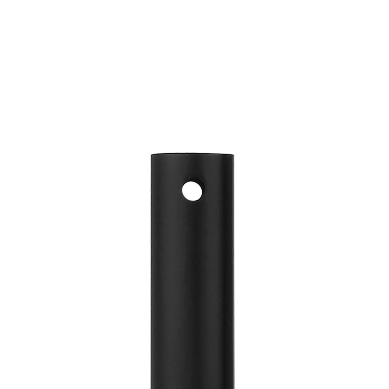 Tige en acier Fandelier, Noir mat, H 18 po x l 1 po x P 1 po