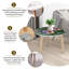 Ensemble de 2 tables gigognes Triangle