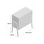 Robena 87.5 Cm Wide Highboard
