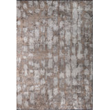 Rapture Brown/Beige/Gray Abstract Luxury Area Rug