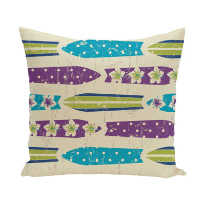 Housse de coussin et insert Surf, Sand & Sea Square