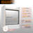 55" to 59" W 56" H Double Sliding Semi-Frameless Tub Door with Frosted Glass-100085942