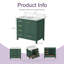 Meuble-lavabo sur pied 36 po avec lavabo, armoire de rangement en bois massif-133601340