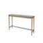 Console en verre avec 3 tabourets