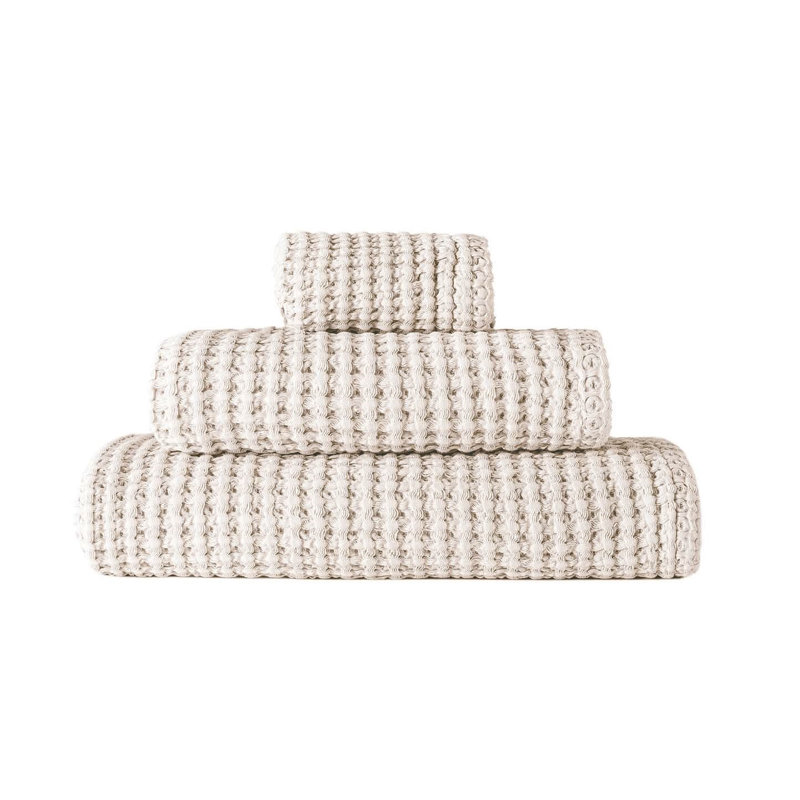 Aura 100% Cotton Bath Sheet, Fog, Washcloth - 1 Pack